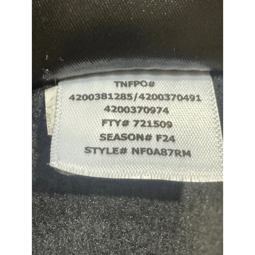 The North Face Mens Circular Design Fleece Vest Black XXL NF0A87RM Full Zip